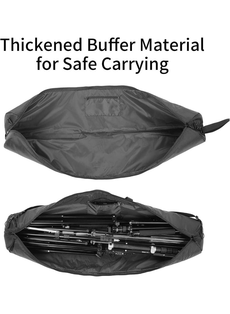 eWINNER 120 x 13cm Carrying Bag Padded Bag For Boom Stand Heavy Duty Light Tripod Studio Kit Tripod Camera Monopod Tripod Carrying Case - Image 4